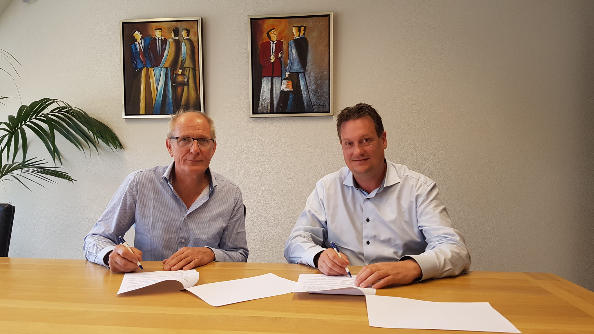 Ooms - Slot Jachtbouw tekent contract voor bouw bedrijfspand