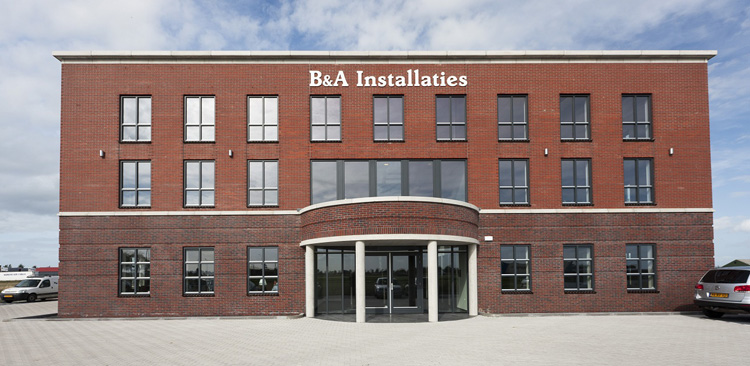 Ooms - Bedrijfsgebouw B&A Installaties