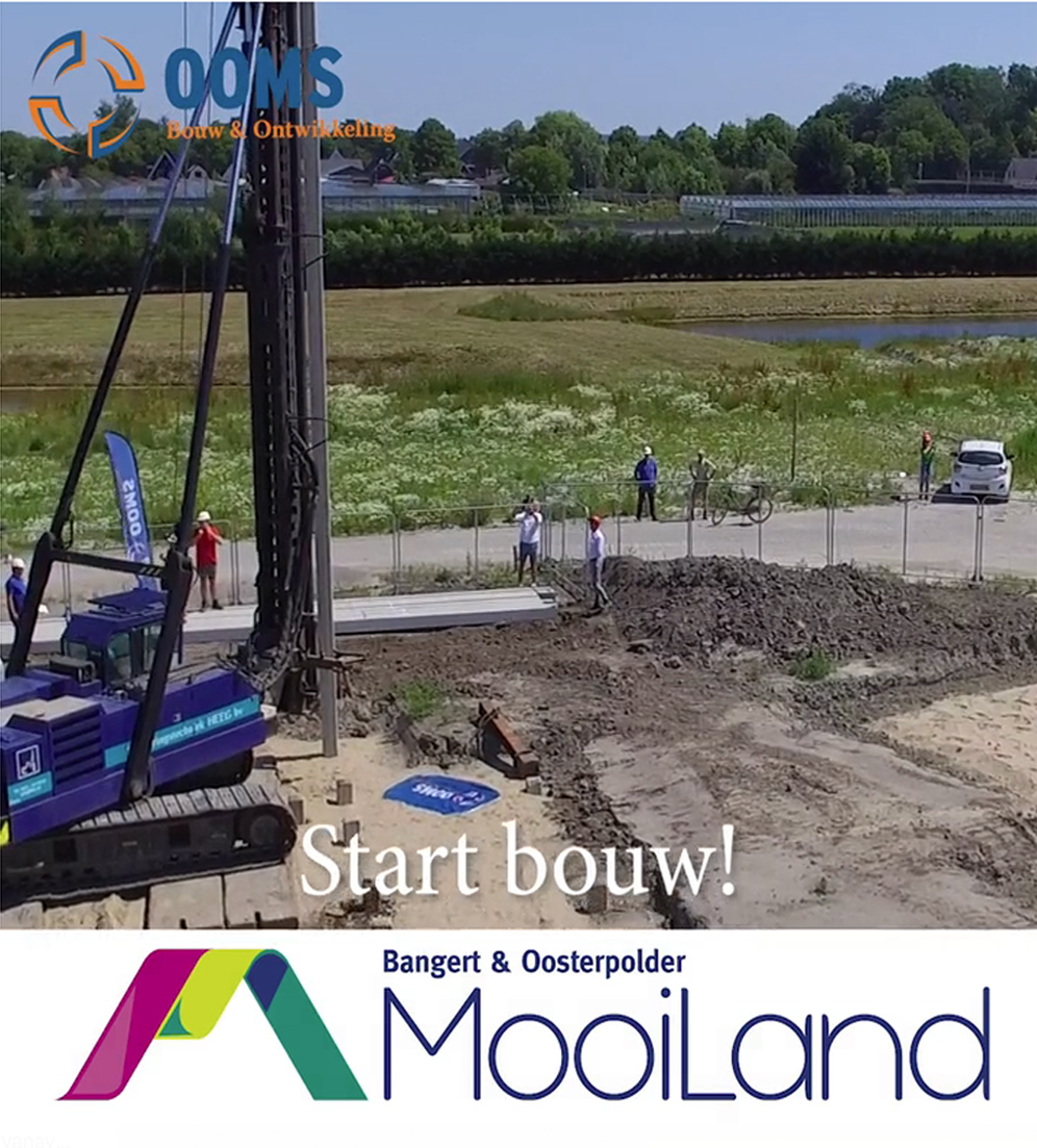 Eerste Paal Project MooiLand geslagen!